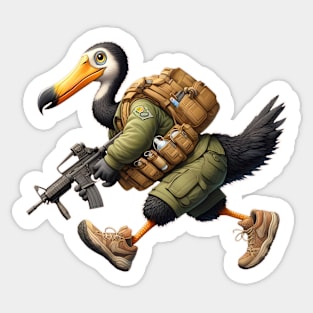 Tactical Dodo Bird Sticker